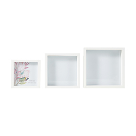 Download Shadow Box Frame 12in X 12in 30 5cm X 30 5cm White Kmart