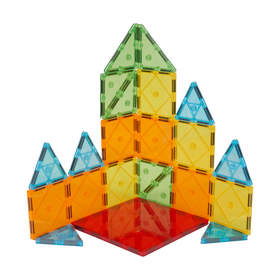 kmart 44 piece magnetic tiles set