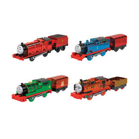 Thomas Friends Trackmaster 6 In 1 Builder Set Kmart - roblox tomy thomas face