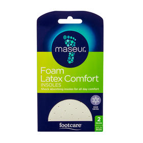 Footcare Masuer Foam Latex Comfort 