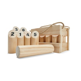 kmart wooden bowling set