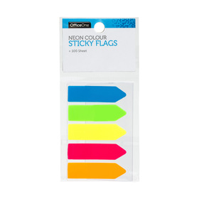 Sticky Flags - Neon | Kmart