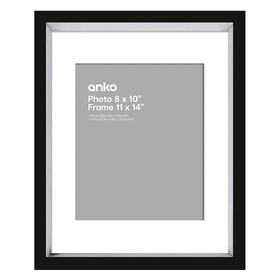 Manhattan Frame - 8in. x 10in. (20cm x 25cm), Black | Kmart