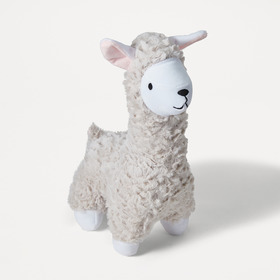 llama plush dog toy