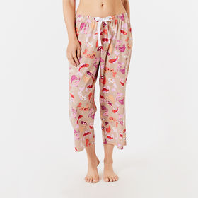 Print Knit Sleep Pants Kmart - pink pajama pants roblox